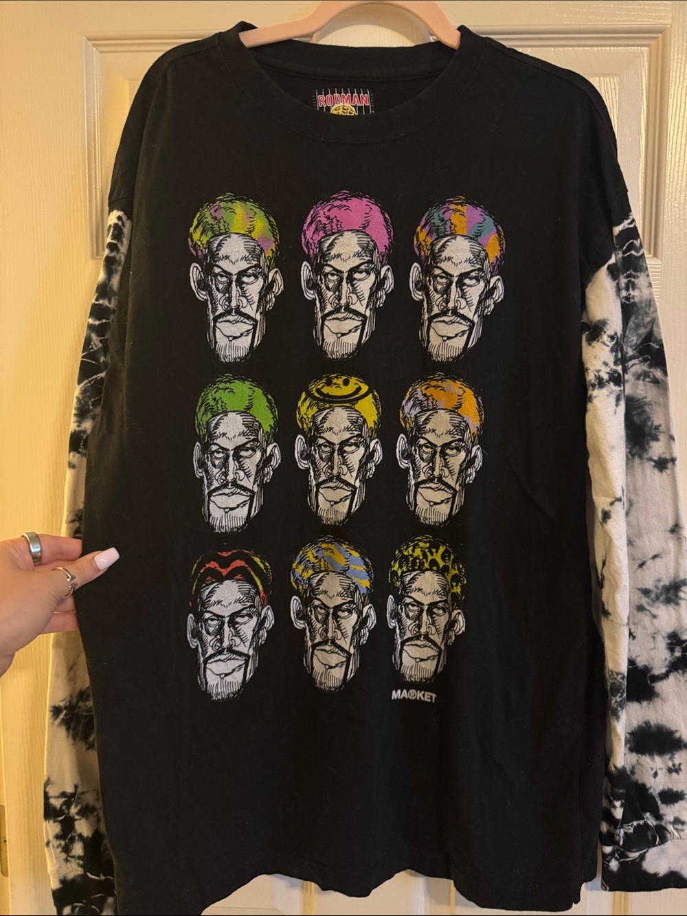 Dennis Rodman Long Sleeve Tee